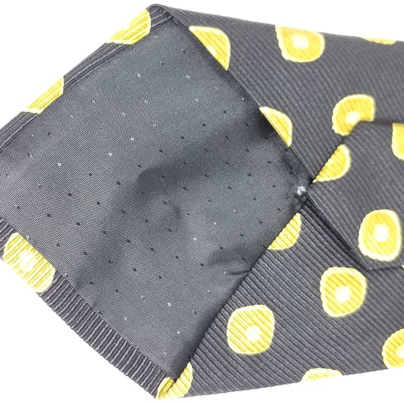 Vintage Giacomo Italian Tie with Geometric Shape - Picture 5 of 5